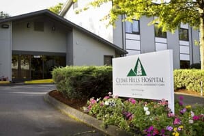 Cedar Hills Hospital Portland Oregon